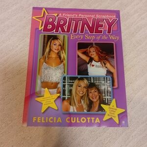 Britney: Every Step of the Way - Pink and Purple Scrapbook Hardcover